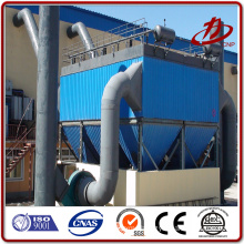 Cement kiln dust collection baghouse